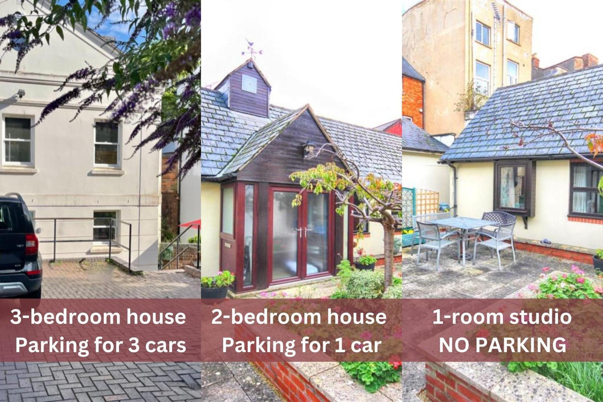 Vernon Place Town Centre, Vernon Cottage 3-Bed With Parking, 1A Vernon Court 2-Bed With Parking, 1B Studio No Parking, Off The High Street Next To Sandford Park Cheltenham Zewnętrze zdjęcie